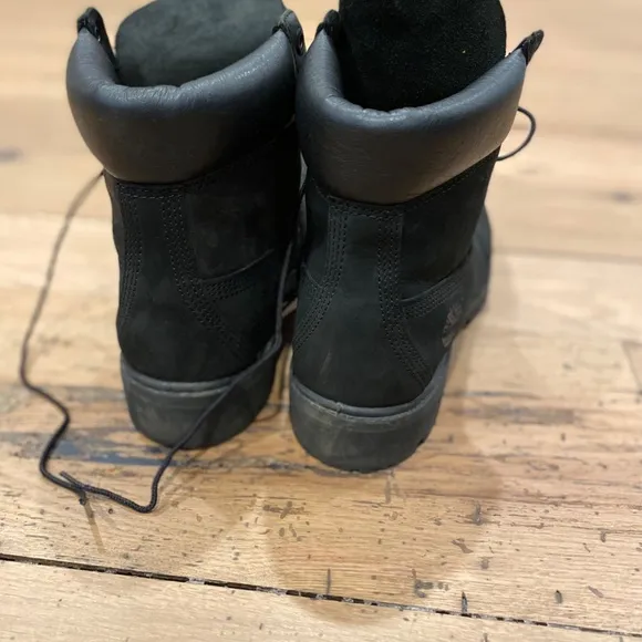 Men's TIMBERLAND 6&quot; Waterproof Boots.  Practically NEW, Sz. 7M, Blk