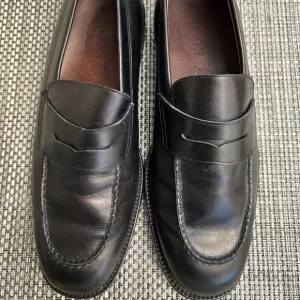 Men’s “TOD’S” Black Leather Loafers