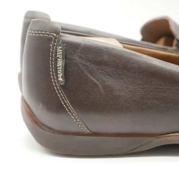 Mephisto 8 Brown Slip On Loafers Men's Size 10