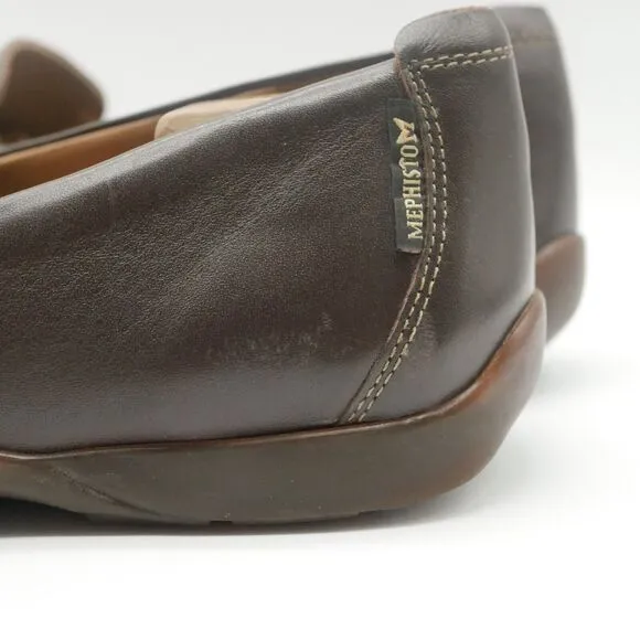 Mephisto 8 Brown Slip On Loafers Men's Size 10