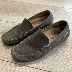 Mephisto Loafers Cool-Air Shoes Mens Size 7 Genuine Leather Brown