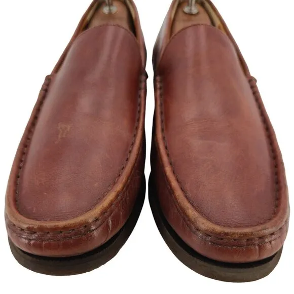Mephisto Spinmaker Brown Venetian Moc-toe Loafers Mens 10.5 Casual Comfort Shoes