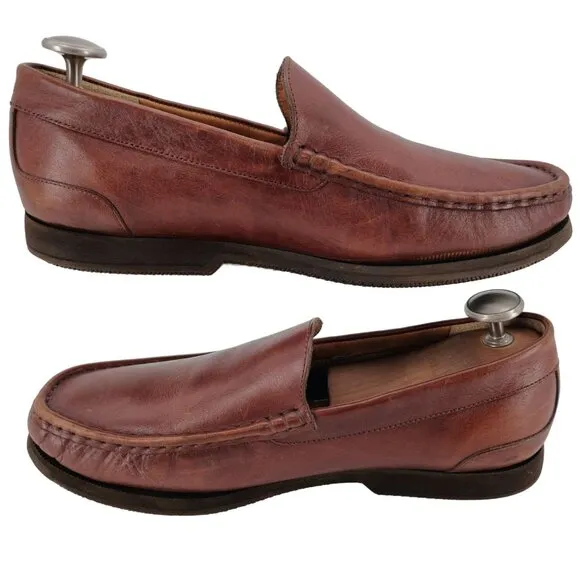 Mephisto Spinmaker Brown Venetian Moc-toe Loafers Mens 10.5 Casual Comfort Shoes