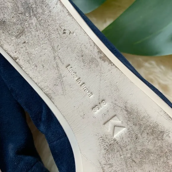 Mercedes Castillo Suede Leather Comfort Classic Career Carola Ballet Flats 8