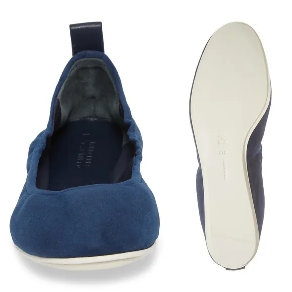 Mercedes Castillo Suede Leather Comfort Classic Career Carola Ballet Flats 8