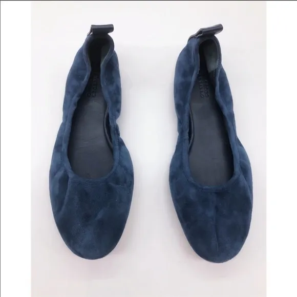 Mercedes Castillo Suede Leather Comfort Classic Career Carola Ballet Flats 8