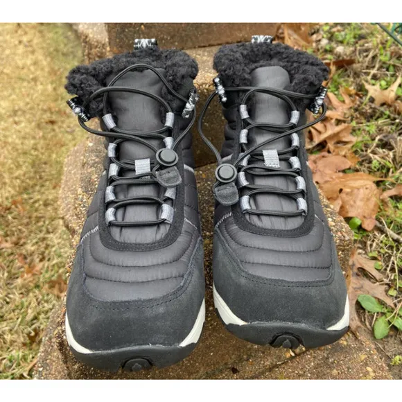 Merrell Approach Sport Mid Black Waterproof Boots Black | Women's Size 8 NEW