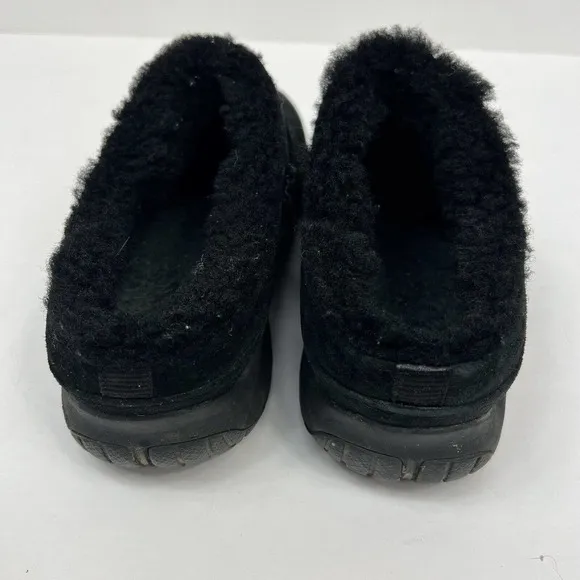 Merrell Black Encore Ice suede Mule Slides Clogs Sz 7 Sherpa Wool Lined Slip On