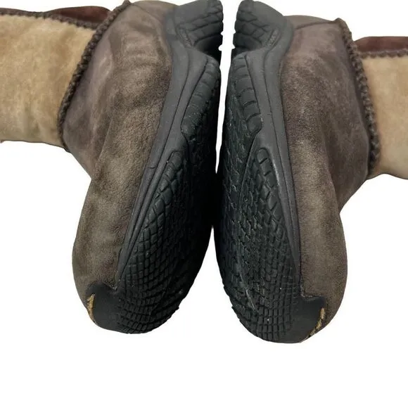 Merrell encore stitch high express fur lined suede boots size 8