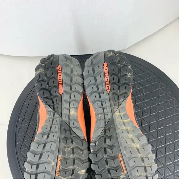 Merrell Women 37.5 Size 7 Sneakers Black Gray Mesh Waterproof Shoes Bravada