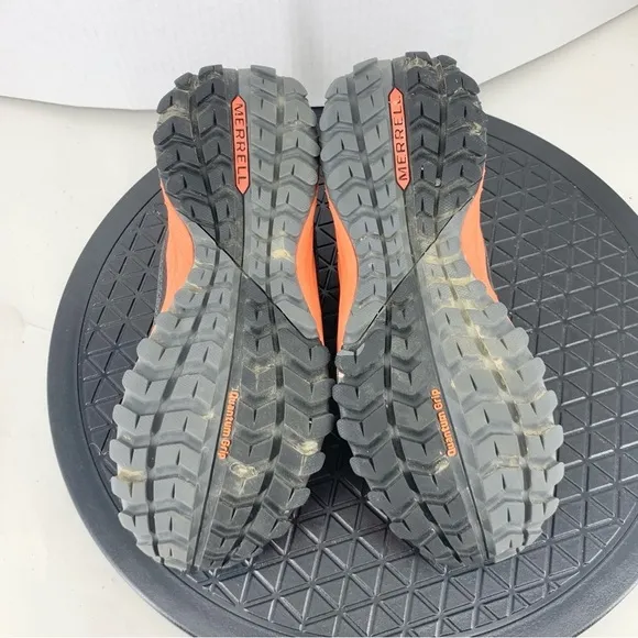Merrell Women 37.5 Size 7 Sneakers Black Gray Mesh Waterproof Shoes Bravada