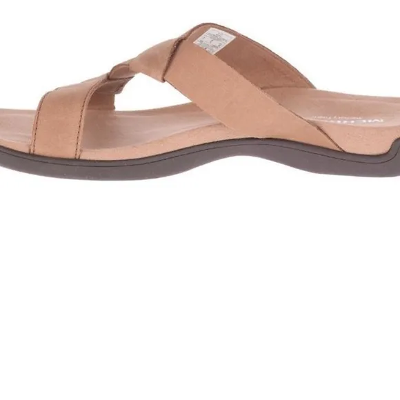 Merrell women’s Carob color slides size 10