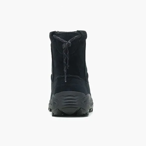 Merrell Winter J004555 Boots Men's US 10 Black Leather Pull On Waterproof TF4427