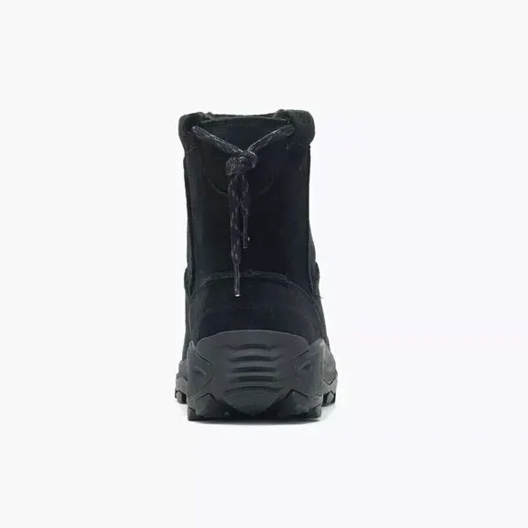 Merrell Winter J004555 Boots Men's US 10 Black Leather Pull On Waterproof TF4427