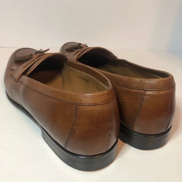 Mezlan Cuoio Leather Brown Loafers Men’s Size 9 M.