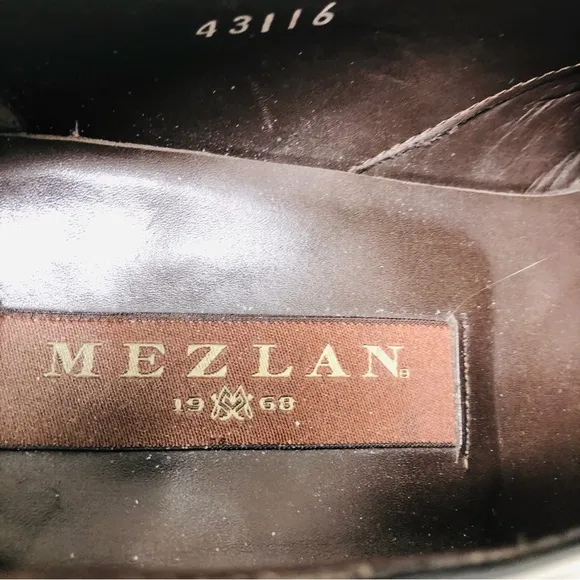 Mezlan Slip On Leather Loafers