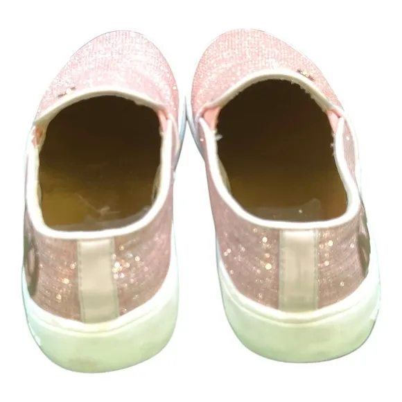 Michael Kors Girls Jem Rachel Pink Slip-On Sneakers