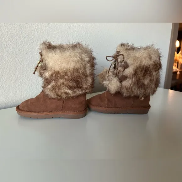 Michael Kors Girls pretty fur Boots