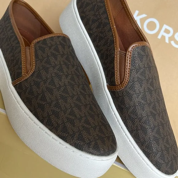Michael Kors TEDDI SLIP ONMK SIGNATURE SM49FOTDFP3BPlatforms - Sneakers