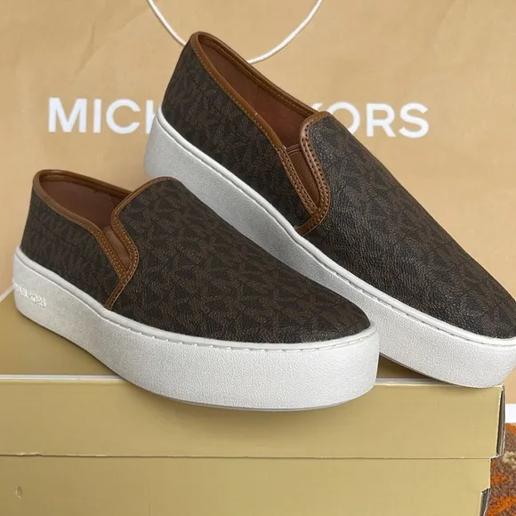 Michael Kors TEDDI SLIP ONMK SIGNATURE SM49FOTDFP3BPlatforms - Sneakers