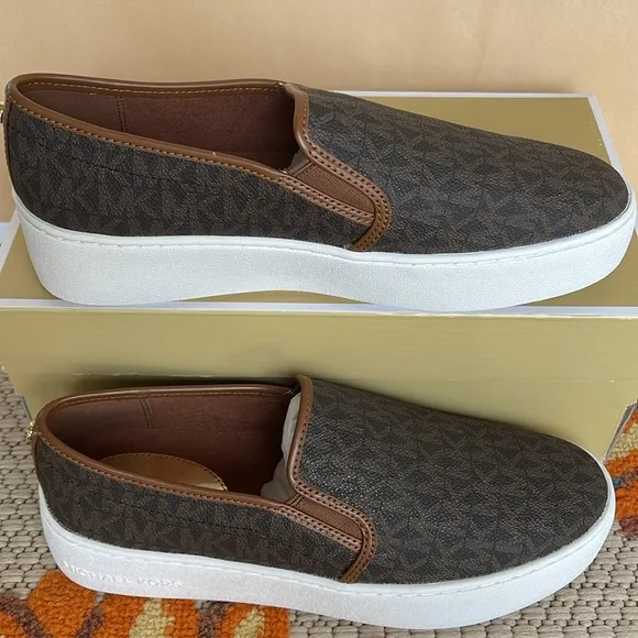 Michael Kors TEDDI SLIP ONMK SIGNATURE SM49FOTDFP3BPlatforms - Sneakers