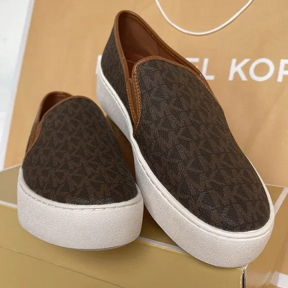 Michael Kors TEDDI SLIP ONMK SIGNATURE SM49FOTDFP3BPlatforms - Sneakers