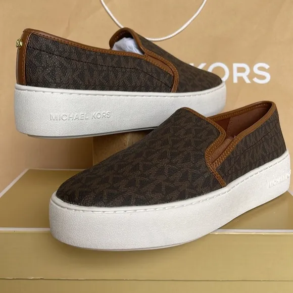 Michael Kors TEDDI SLIP ONMK SIGNATURE SM49FOTDFP3BPlatforms - Sneakers
