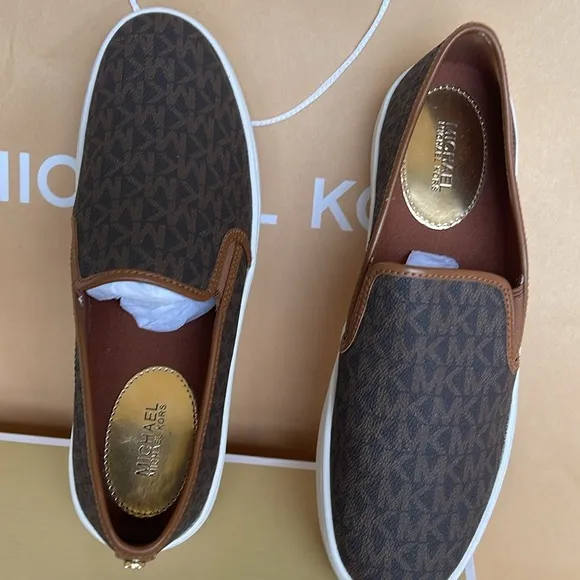 Michael Kors TEDDI SLIP ONMK SIGNATURE SM49FOTDFP3BPlatforms - Sneakers