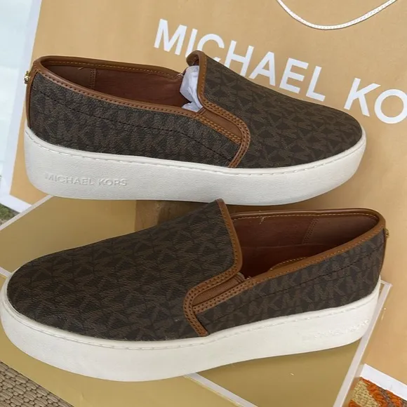 Michael Kors TEDDI SLIP ONMK SIGNATURE SM49FOTDFP3BPlatforms - Sneakers