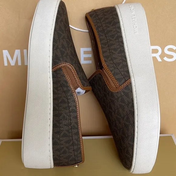 Michael Kors TEDDI SLIP ONMK SIGNATURE SM49FOTDFP3BPlatforms - Sneakers