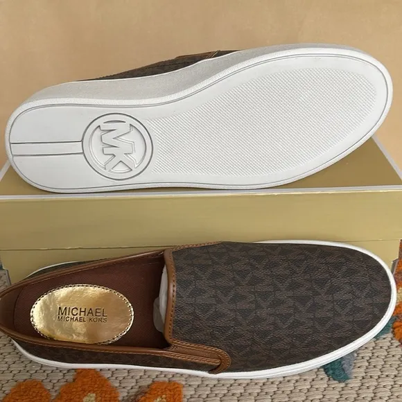 Michael Kors TEDDI SLIP ONMK SIGNATURE SM49FOTDFP3BPlatforms - Sneakers
