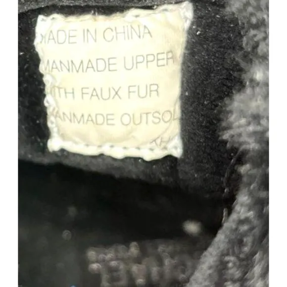 Michael Kors Women's Zelda Logo Winter Black Snow Boot‎ Size 7