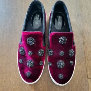 Michael Kors embellished slip on sneakers 37