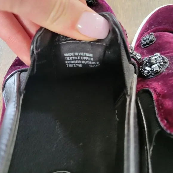 Michael Kors embellished slip on sneakers 37