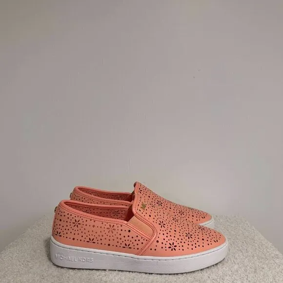 MICHAEL Michael Kors | Kane Perforated Leather Slip-On Sneaker