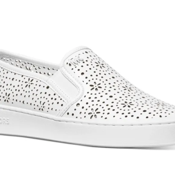 Michael Michael Kors Kane Perforated Slip-On Sneakers, size 9