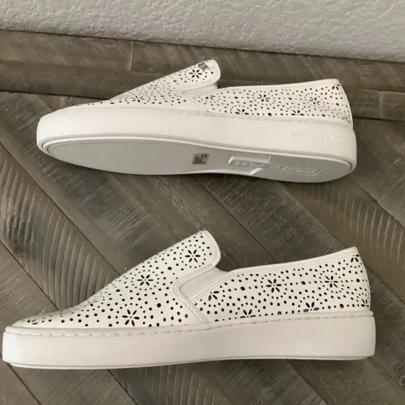 Michael Michael Kors Kane Perforated Slip-On Sneakers, size 9