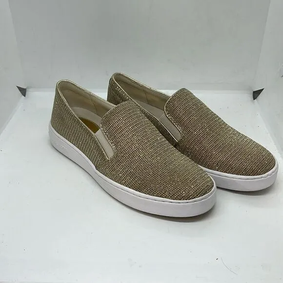 MICHAEL MICHAEL KORS KEATON GLITTER CHAIN MESH WOMENS SNEAKERS FTL-08-058