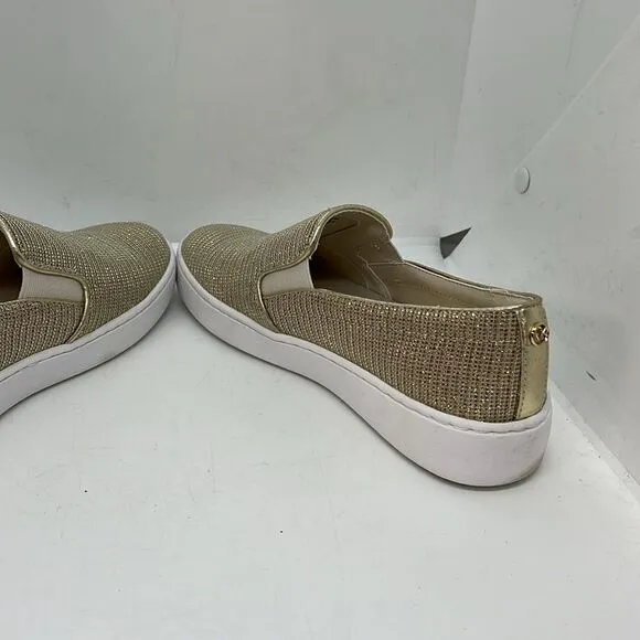 MICHAEL MICHAEL KORS KEATON GLITTER CHAIN MESH WOMENS SNEAKERS FTL-08-058