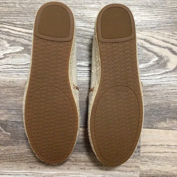 MICHAEL Michael Kors Monstera Leaf Flat Espadrille 7.5 NIB