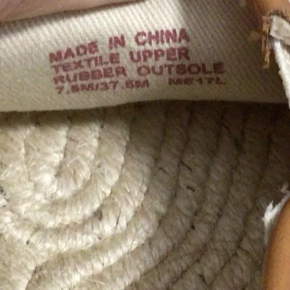 MICHAEL Michael Kors Monstera Leaf Flat Espadrille 7.5 NIB