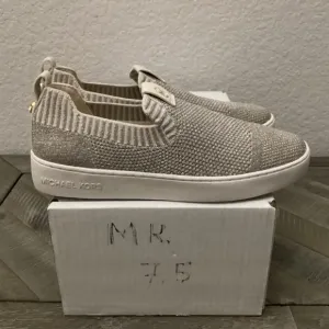 MICHAEL MICHAEL KORS Women's Juno Knit Slip-On Sneakers, size 7.5