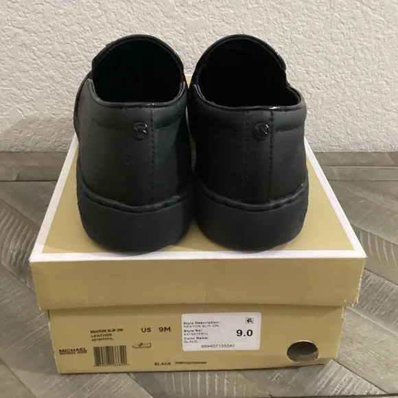 MICHAEL MICHAEL KORS Womens Keaton Slip-On Logo Sneakers