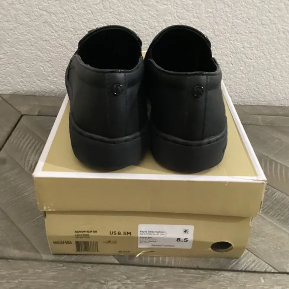 MICHAEL MICHAEL KORS Womens Keaton Slip-On Logo Sneakers
