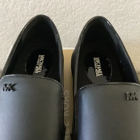 MICHAEL MICHAEL KORS Womens Keaton Slip-On Logo Sneakers