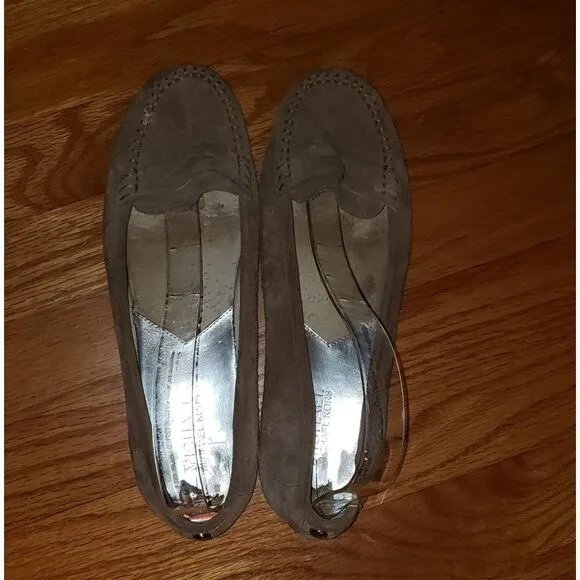 Michael Kors Tan leather loafers