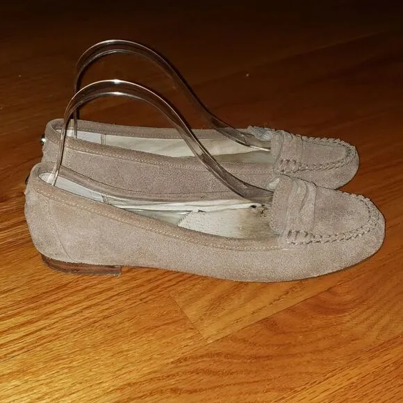 Michael Kors Tan leather loafers