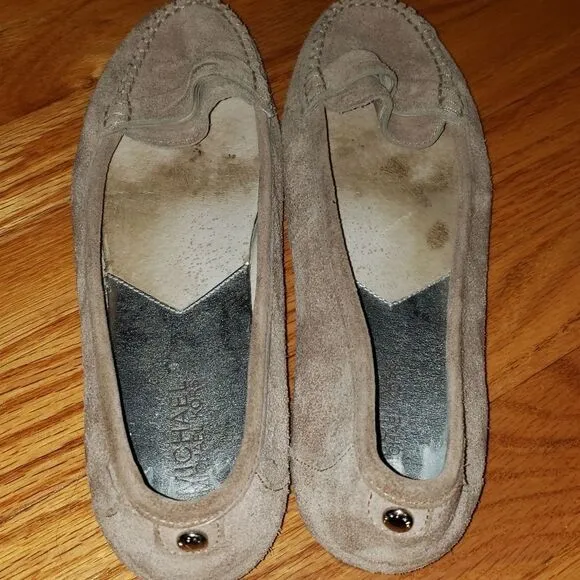 Michael Kors Tan leather loafers