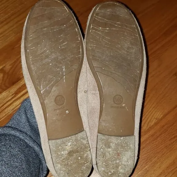 Michael Kors Tan leather loafers