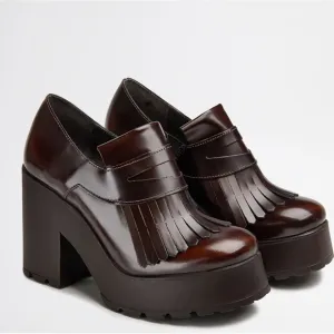 Miista Alexia Platform Loafers